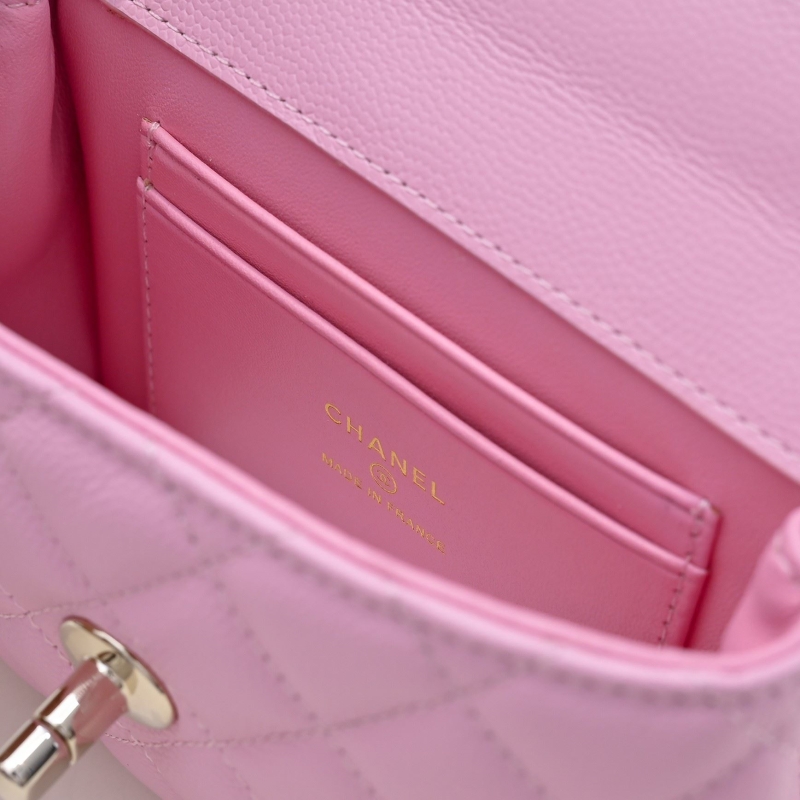 Ch**el top handle bags